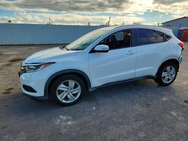 3CZRU5H55KM705556 — 2019 Honda HR-V, Задняя часть (Rear End), фото до ремонта