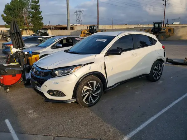 3CZRU5H15KM723732 — 2019 Honda HR-V, Задняя часть (Rear End), фото до ремонта