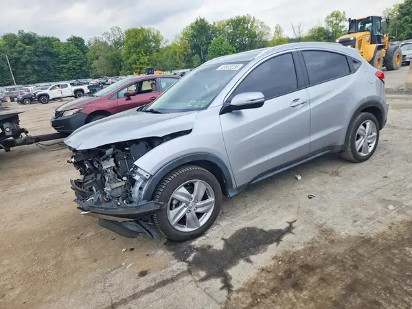 3CZRU6H70KM740187 — 2019 Honda HR-V, Передняя часть (Front End), фото до ремонта