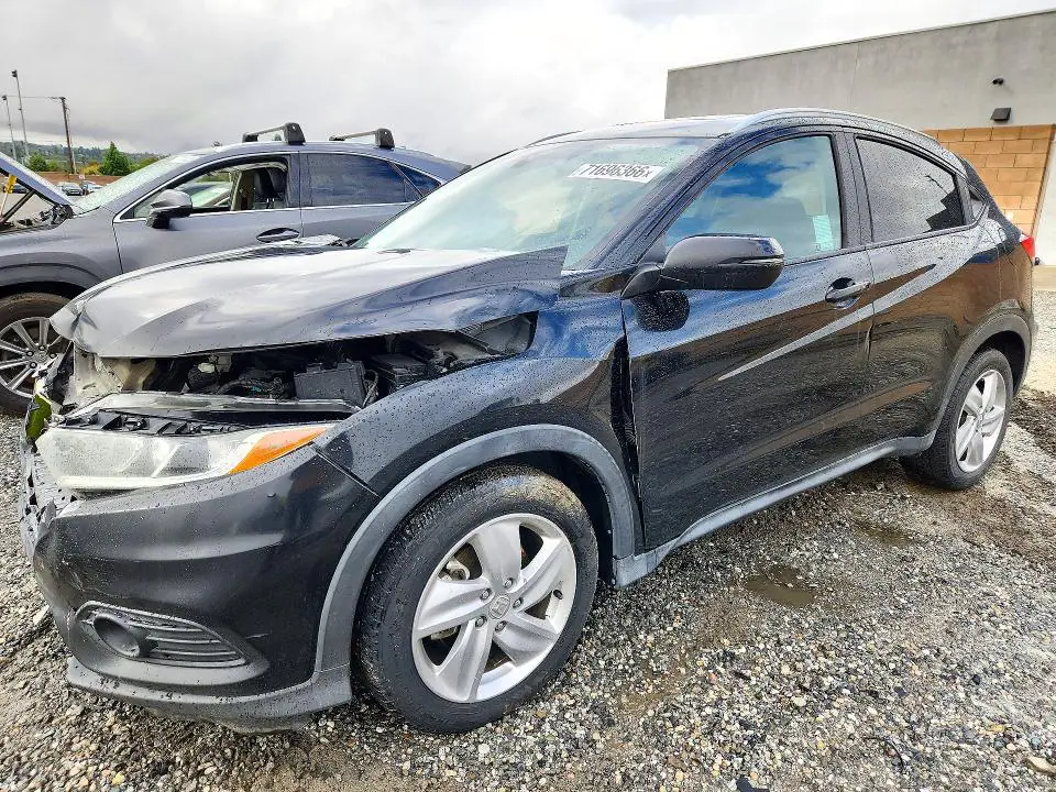 3CZRU5H59KM720285 Honda HR-V 2019 — повреждение Передняя часть, фото до ремонта