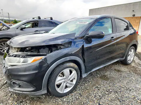 3CZRU5H59KM720285 — 2019 Honda HR-V, Передняя часть (Front End), фото до ремонта