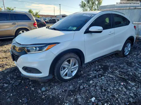 3CZRU5H54KM708934 — 2019 Honda HR-V, Подтопление, фото до ремонта