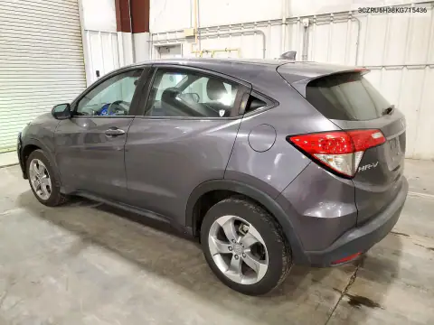 3CZRU6H38KG715436 — 2019 Honda HR-V, фото 2 с аукциона Copart, Град
