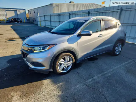 3CZRU5H73KM721305 — 2019 Honda HR-V, Задняя часть, фото до ремонта