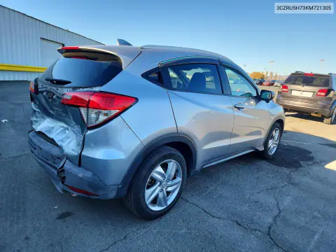 2019 Honda Hr-V Exl VIN 3CZRU5H73KM721305 фото 3