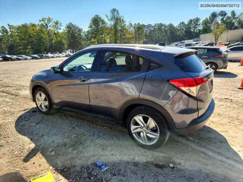 3CZRU5H52KM720712 — 2019 Honda HR-V, фото 2 с аукциона Copart, Мелкие вмятины и царапины