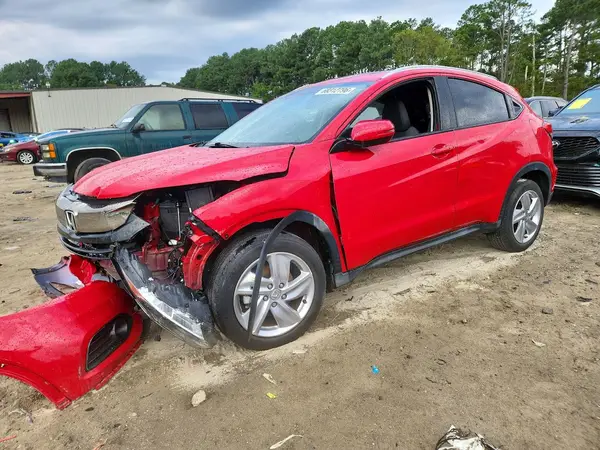 3CZRU6H53LM708303 — 2020 Honda HR-V, Передняя часть (Front End), фото до ремонта
