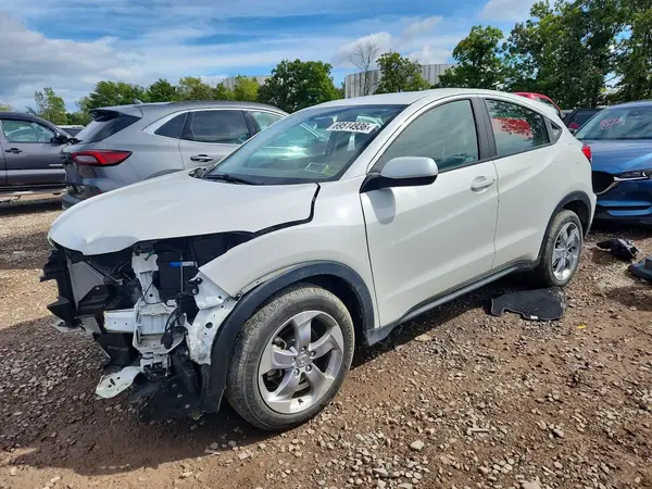 3CZRU6H37LM703233 — 2020 Honda HR-V, Передняя часть (Front End), фото до ремонта