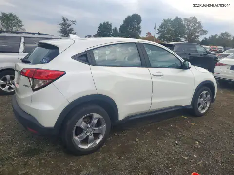 3CZRU6H34LM703044 — 2020 Honda HR-V, фото 3 с аукциона Copart, Подтопление