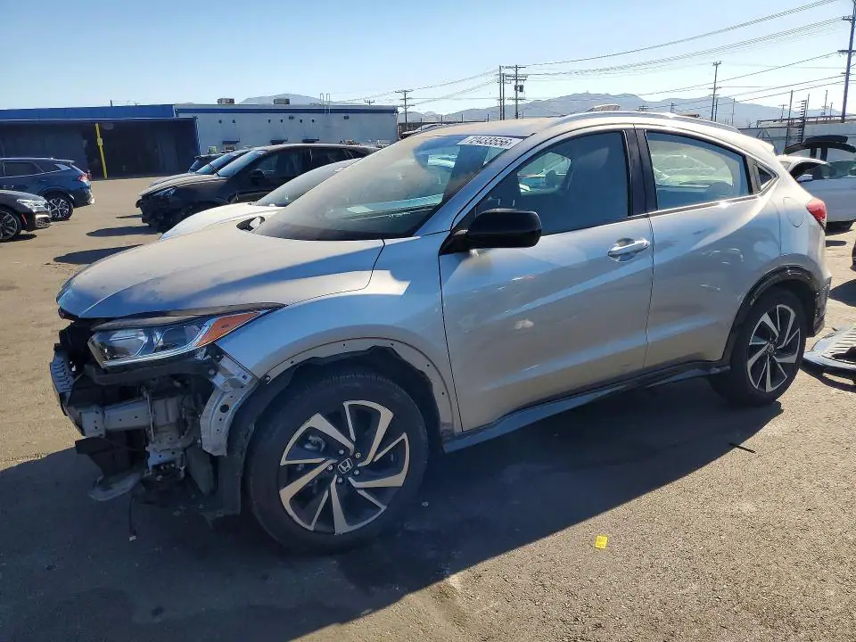3CZRU5H17LM710370 Honda HR-V 2020 — повреждение Передняя часть, фото до ремонта