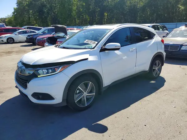 3CZRU6H57MM736168 — 2021 Honda HR-V, Передняя часть (Front End), фото до ремонта