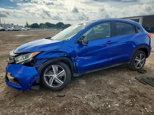 3CZRU6H55MM742132 — 2021 Honda HR-V, Передняя часть (Front End), фото до ремонта