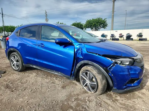 3CZRU6H55MM742132 — 2021 Honda HR-V, фото 4 с аукциона Copart, Передняя часть
