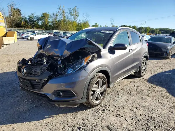 3CZRU6H5XMM724161 — 2021 Honda HR-V, Передняя часть (Front End), фото до ремонта