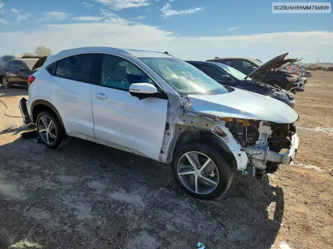 2021 Honda Hr-V Ex VIN 3CZRU6H59MM756809 фото 4