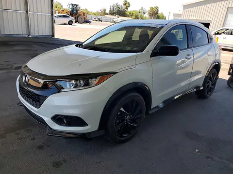 3CZRU6H18NM745735 — 2022 Honda HR-V, Задняя часть (Rear End), фото до ремонта