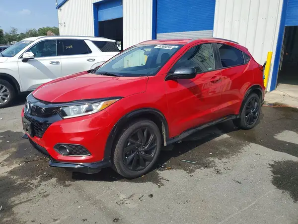 3CZRU6H15NM736488 — 2022 Honda HR-V, Задняя часть (Rear End), фото до ремонта