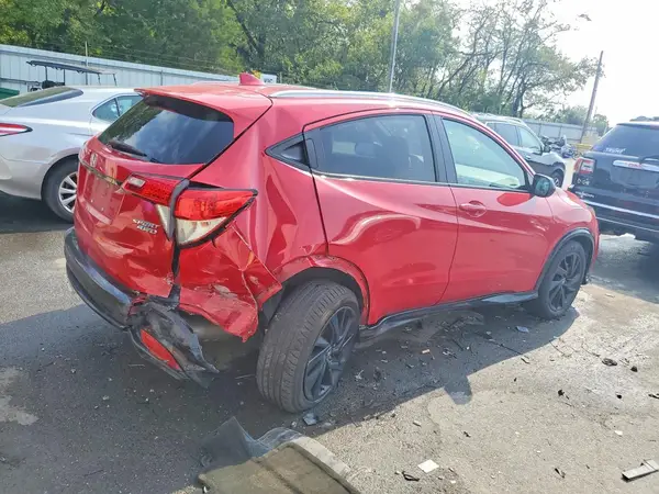 2022 HONDA HR-V VIN 3CZRU6H15NM736488 фото 3