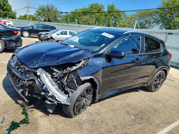 3CZRU6H10NM757734 — 2022 Honda HR-V, Передняя часть (Front End), фото до ремонта