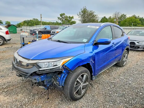 3CZRU6H78NM728289 — 2022 Honda HR-V, Передняя часть (Front End), фото до ремонта
