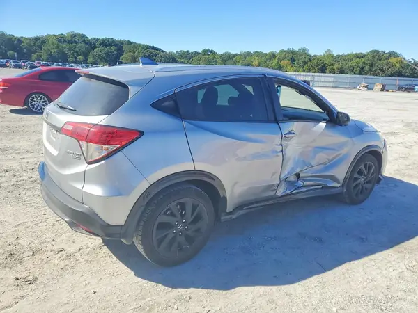3CZRU6H15NM757809 — 2022 Honda HR-V, фото 3 с аукциона Copart, Боковая часть