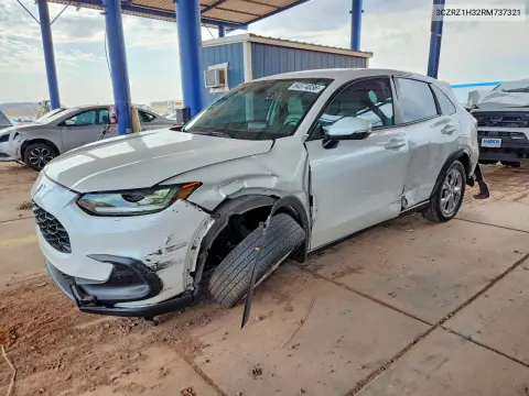 3CZRZ1H32RM737321 — 2024 Honda HR-V, Передняя часть, фото до ремонта