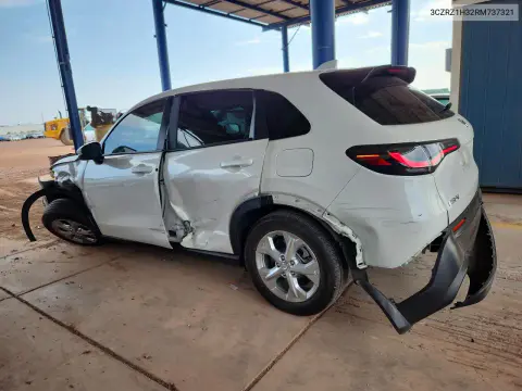 2024 Honda Hr-V Lx VIN 3CZRZ1H32RM737321 фото 2
