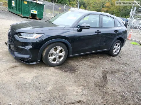 3CZRZ2H36SM786629 — 2025 Honda HR-V, Передняя часть, фото до ремонта
