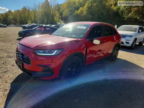 2027 Honda Hr-V Sport VIN 3CZRZ2H51VM722374 фото 1
