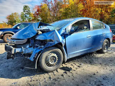 JHMZE2H75AS010727 — 2010 Honda Insight, Передняя часть, фото до ремонта