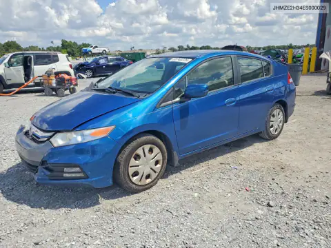 JHMZE2H34ES000029 — 2014 Honda Insight, Передняя часть, фото до ремонта