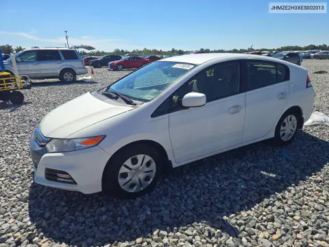 JHMZE2H3XES002013 — 2014 Honda Insight, Передняя часть, фото до ремонта