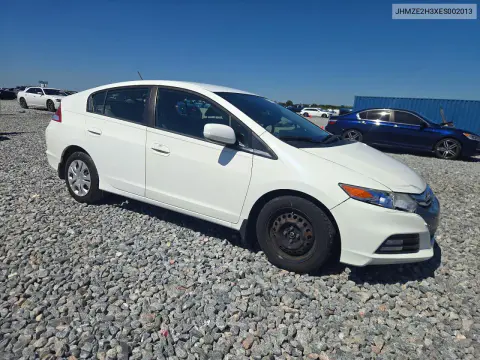 2014 Honda Insight VIN JHMZE2H3XES002013 фото 4