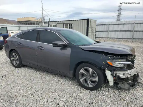 2019 Honda Insight Ex VIN 19XZE4F58KE009347 фото 4