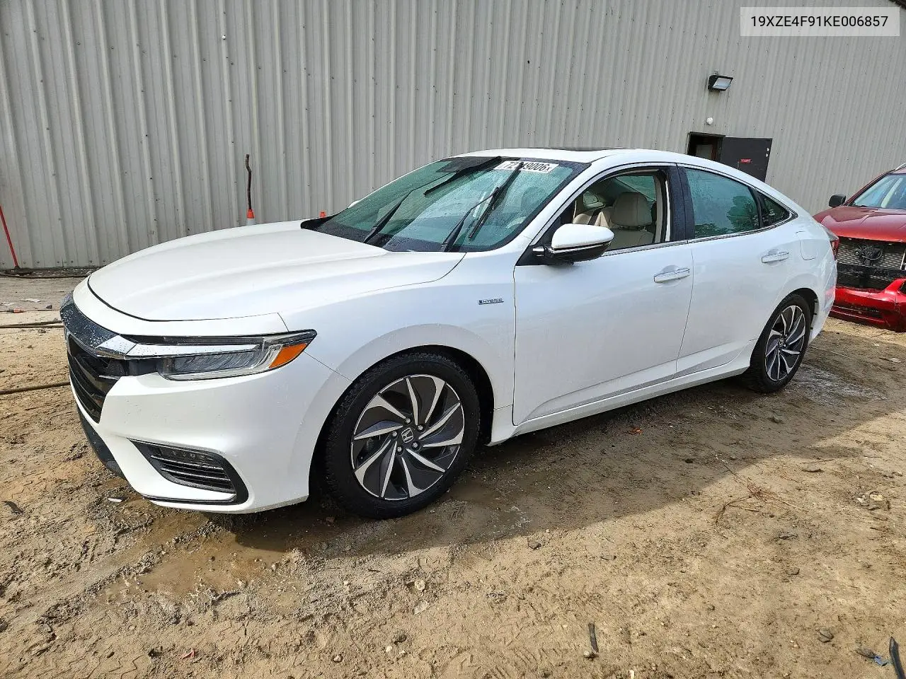 2019 Honda Insight Touring VIN 19XZE4F91KE006857 фото 1