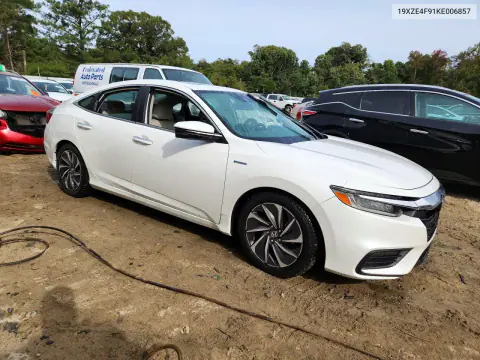 2019 Honda Insight Touring VIN 19XZE4F91KE006857 фото 4