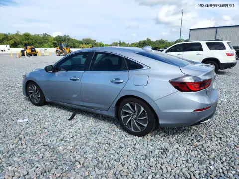 2019 Honda Insight Touring VIN 19XZE4F99KE009781 фото 2