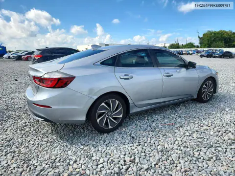 2019 Honda Insight Touring VIN 19XZE4F99KE009781 фото 3