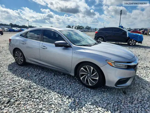 2019 Honda Insight Touring VIN 19XZE4F99KE009781 фото 4