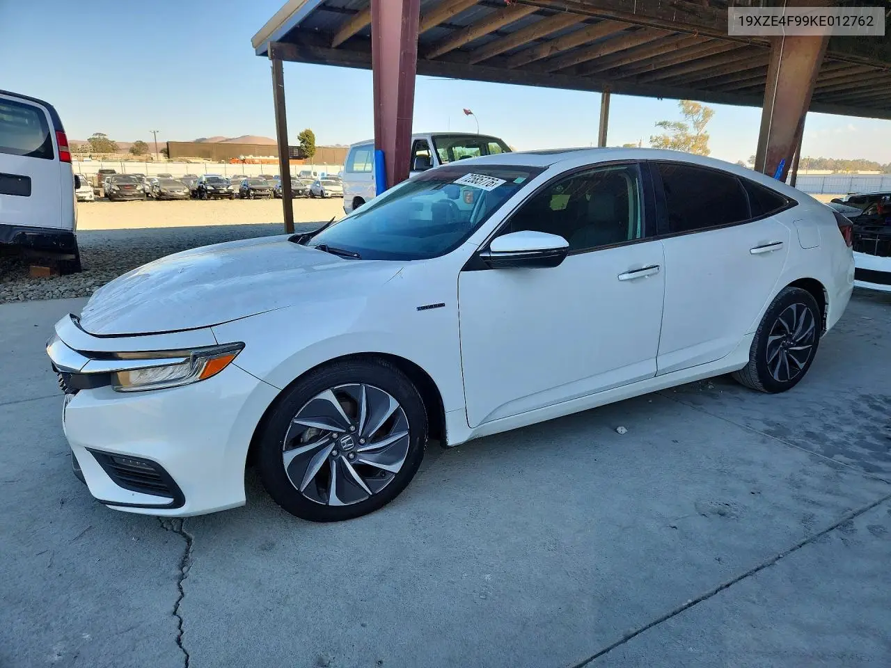 2019 Honda Insight Touring VIN 19XZE4F99KE012762 фото 1