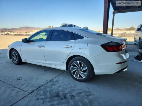 2019 Honda Insight Touring VIN 19XZE4F99KE012762 фото 2