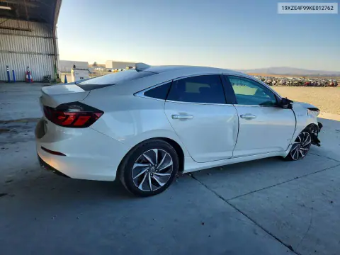 2019 Honda Insight Touring VIN 19XZE4F99KE012762 фото 3