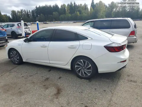 2019 Honda Insight Touring VIN 19XZE4F96KE007938 фото 2