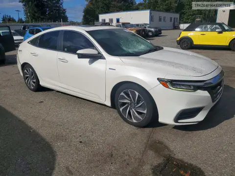 2019 Honda Insight Touring VIN 19XZE4F96KE007938 фото 4