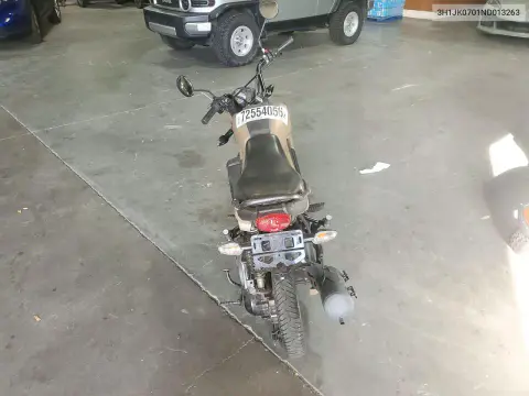 2022 Honda Nva110 B VIN 3H1JK0701ND013263 фото 4