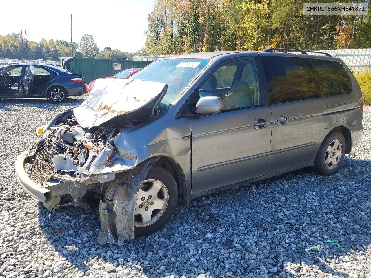 2HKRL1866XH541872 Honda Odyssey 1999 — повреждение Передняя часть, фото до ремонта