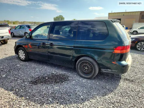 2000 Honda Odyssey Lx VIN 2HKRL185XYH601421 фото 2