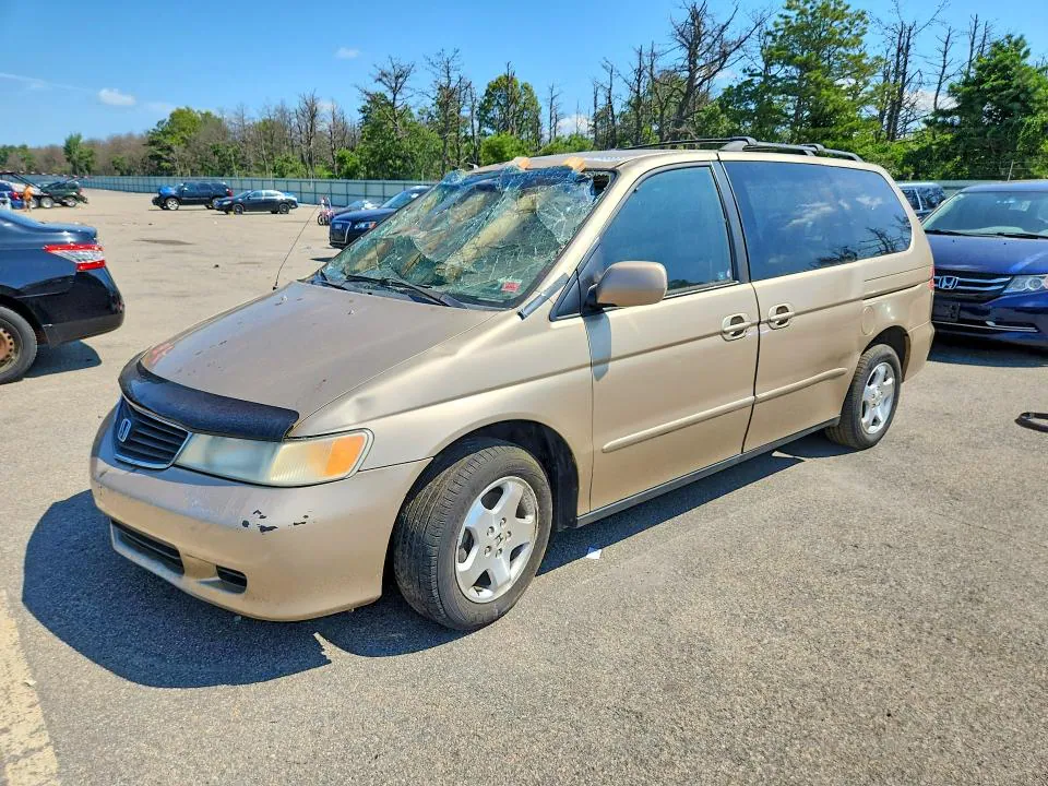 2001 HONDA ODYSSEY VIN 2HKRL18631H610413 фото 1