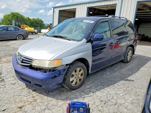 5FNRL18913B121262 — 2003 Honda Odyssey, Задняя часть (Rear End), фото до ремонта