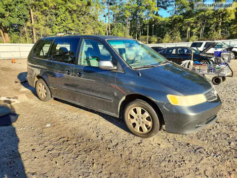 2004 Honda Odyssey Exl VIN 5FNRL18914B000801 фото 4